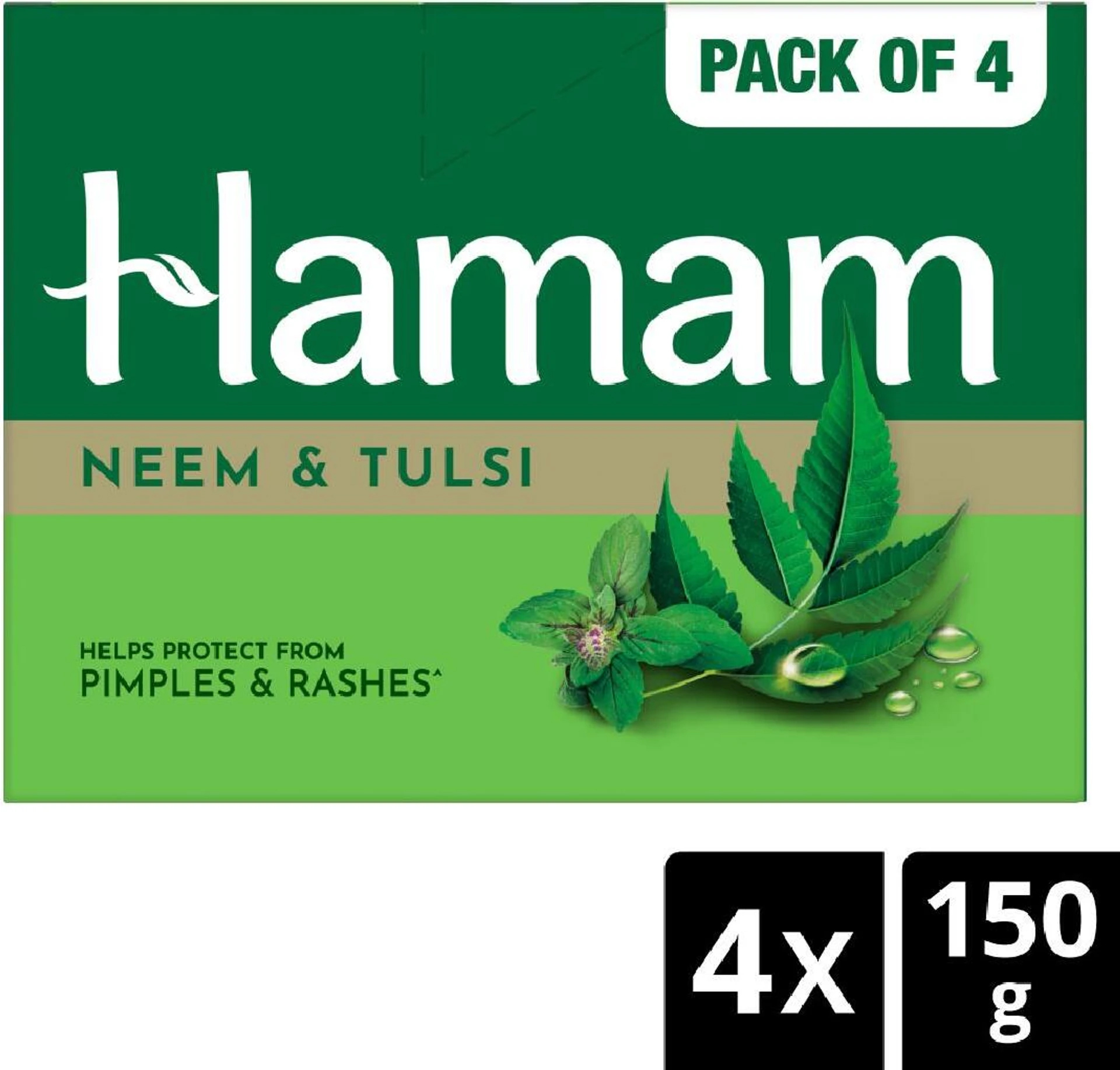 Hamam Neem & Tulsi Soap 4 &times; 150g