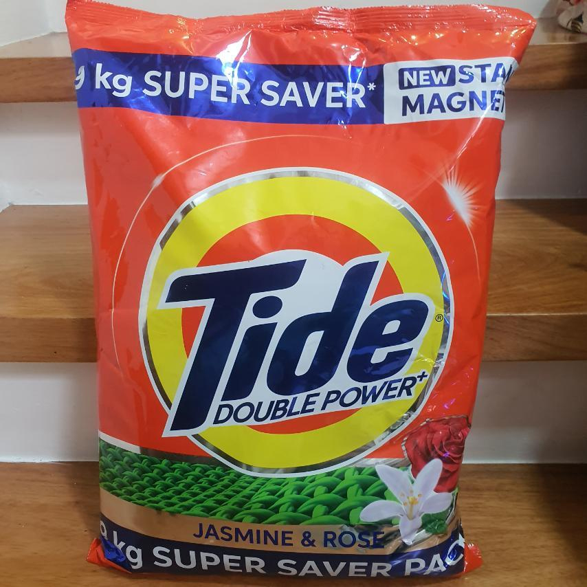 Tide Double Power+ Jasmine & Rose Detergent Powder 7kg